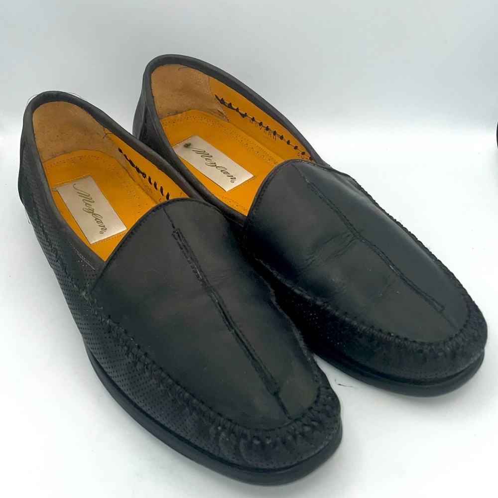 Mezlan Novara leather mens handmade loafers